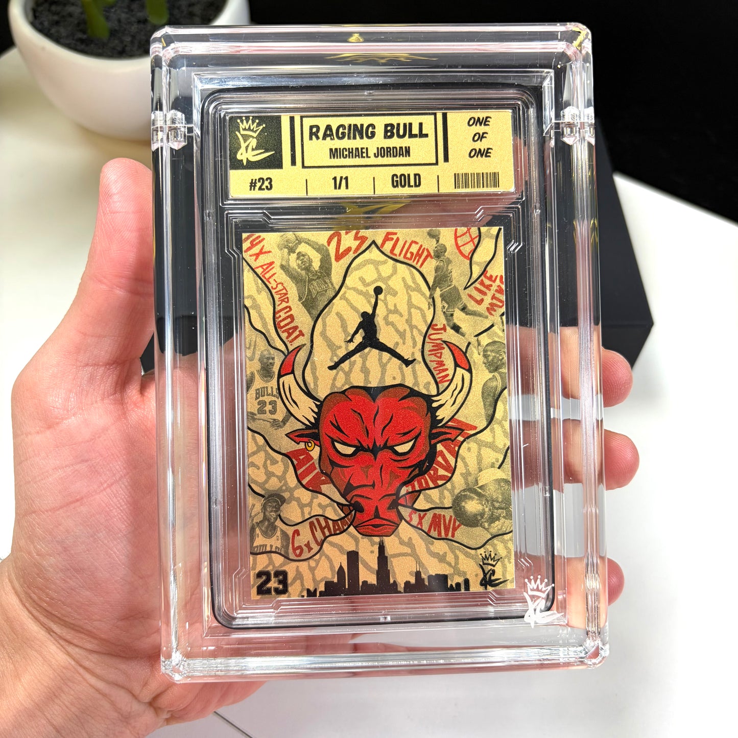 "Air Jordan" & "Raging Bull"