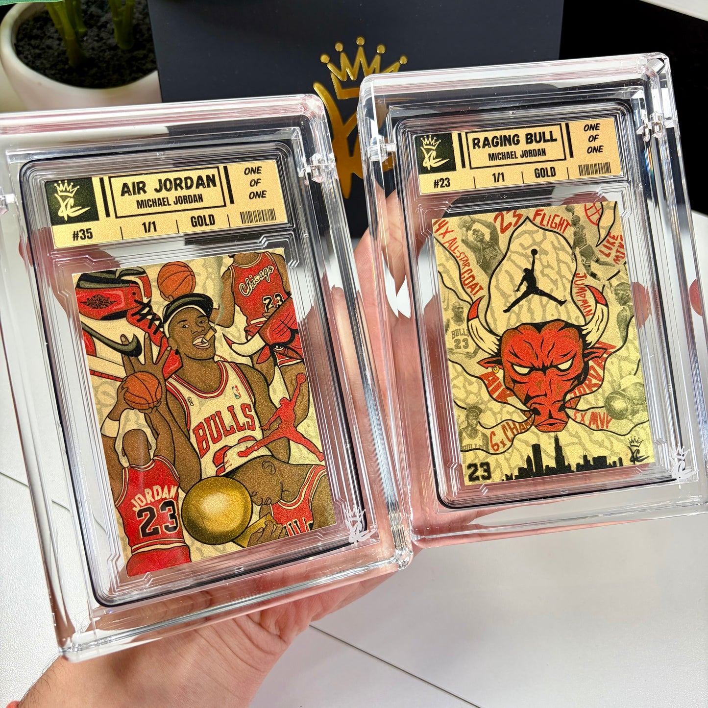 "Air Jordan" & "Raging Bull"